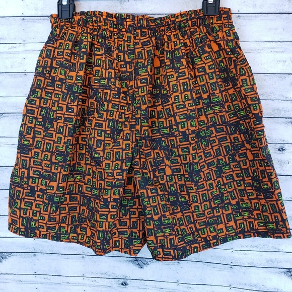 🔥 NIKE | Vintage/Retro 90s Men's Swim Trunk Sz M - Picture 3 of 5